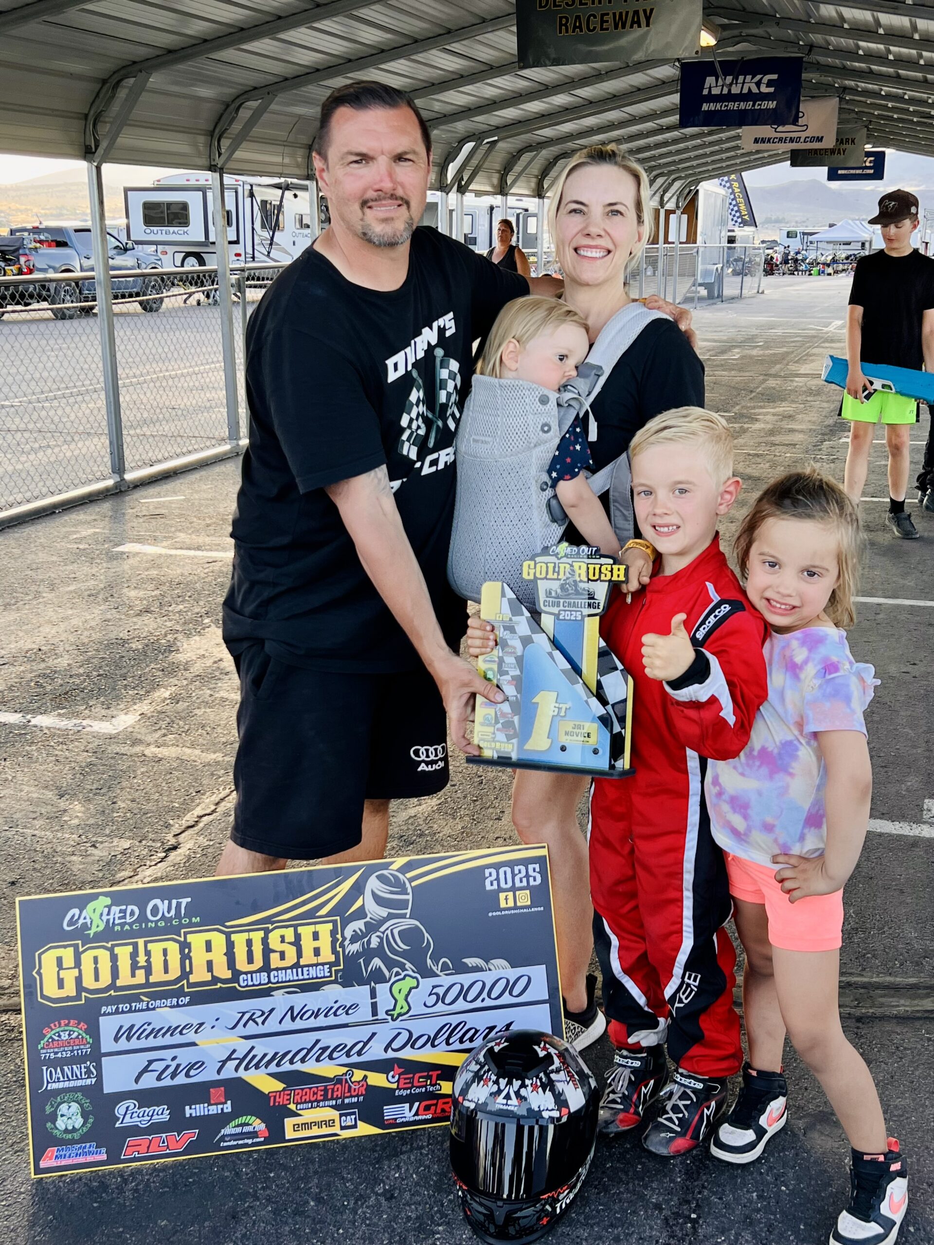 Fast Kart Parts Owner and Family