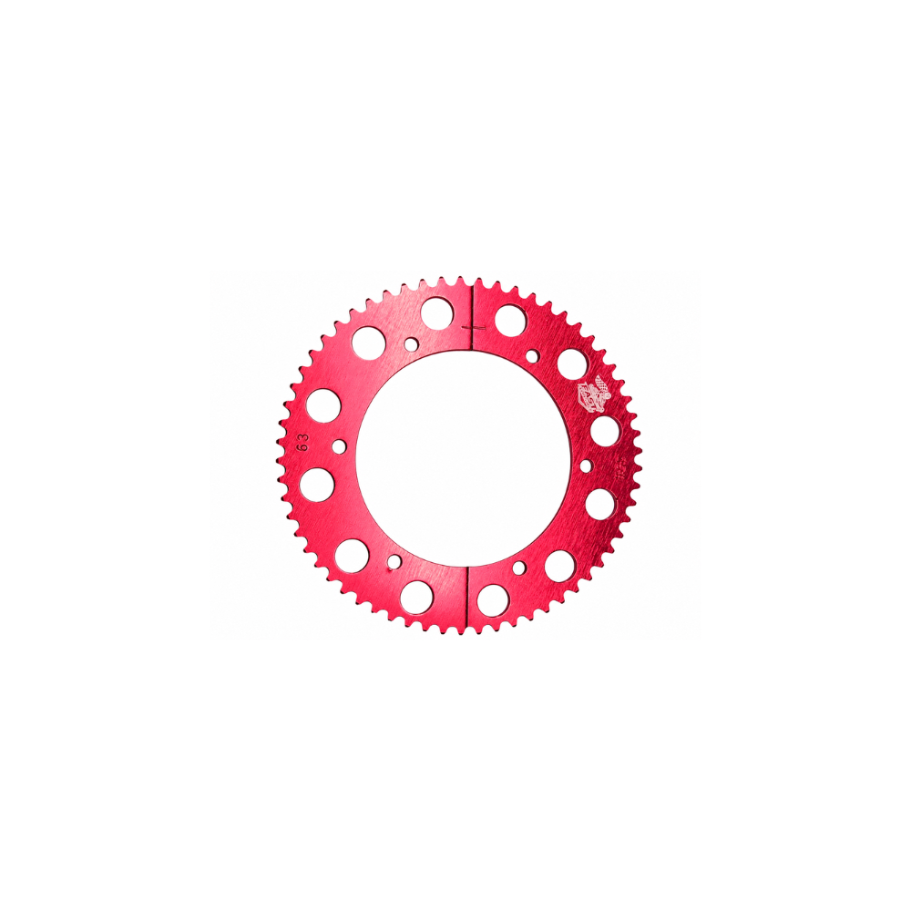 #35 Red Rear Sprocket, Two-Piece Split