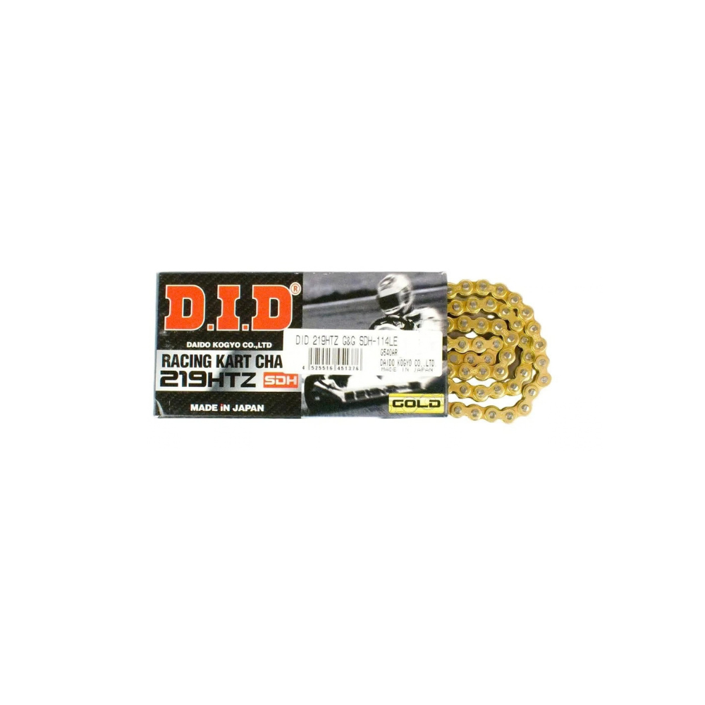 DID #219 HTZ Hard Pin Go Kart Chain